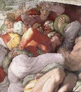 Michelangelo Buonarroti The Brazen Serpent oil painting reproduction